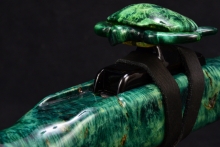 Boxelder Burl Native American Flute, Minor, Mid F#-4, #F39D